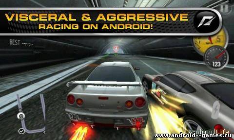 Need For Speed Shift супер гонки андроид