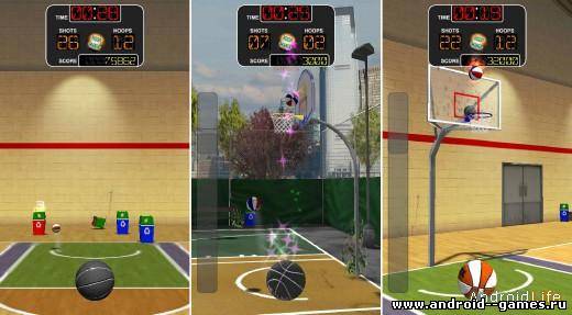 Basketball Dunkadelic - баскетбол для Android андроид